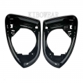 Glossy Black Side Mirror Housing Frame Trim For Vw Golf 7 Mk7 7.5 Gti Passat Cc B7 B8 Arteon Jetta Mk6 Scirocco Gtd R Holder - M