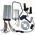 1set Electric Motor 72v 3000w, Brushless Motor Controller 48v - 72v 50a, Reverse Twist Throttle, Power Ignition Lock Scooter Kit