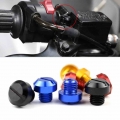 Brand NewM10x1.25 Motorcycle Mirror Hole Plugs Right Left Screws T6061 T6 Aluminum with beautiful anodized surface finishing|S