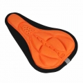 Cycling Bike 3d Silicone Gel Pad Seat Saddle Cover Soft Cushion Orange Bicycle supplies bicicleta accesorios y piezas saddle|Pro