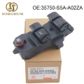 35750-s5a-a02za New Master Electric Power Window Switch Button For 2001-2005 Honda Civic