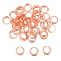 Car Accessories 10pcs/20pcs/50pcs M12 Copper Oil Crush Washers/drain Plug Gaskets Compatible With Nissan 1026ja00a 1102601m02 -