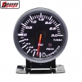 Dragon 60mm Auto Car Turbo Pressure Boost Gauge Black Face White/red Backlight -1~3 Bar Turbin Mete - Boost Gauges