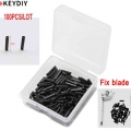 100PCS X Remote Control Key Blank Fixed Pin 1.6MM PIN Fixed for Folding Remote Key Blade L:8MM D:1.6MM for KD / VVDI key|Car Key