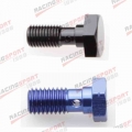 Banjo Bolt UNF 7/16 20UNF Aluminium alloy Banjo Bolts Brake Adaptor blue/black|bolt black|bolt aluminiumblue aluminum - Officem