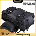 Rhinowalk Motorcycle Motocross Rear Seat Bag 10L 20L 30L Waterproof Luggage Pack Multi Function 4 IN 1 Bumper Modification Bale|