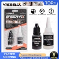 Visbella 7 Second Speedy Fix Quick Bonding Glue Professional Fast Dry Reinforcing Adhesive For Metal Plastic Wood Ceramic Repair