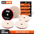 (Single Sale) SPTA 3/5/6 Inch Buffer Polishing Japanese Wool Pad Compound Cutting for Car Polisher Detailing Scratch Removing|Po