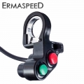 Universal 7/8'' 22mm Motorcycle Handlebar Switch Electric Bike Scooter Horn Turn Signals On/Off Button Light Switch Cont