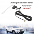 Dab/dab+ Car Radio Head Unit Aerial Antenna Windshield Mounting Smb Plug Signal Reception Europe Dab Dab+ Signal Receiver - Aeri