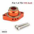 For 1.4 Tsi Vw/audi/seat/skoda Turbo Blow Off Valve Adapter Aluminum Orange - Engine - ebikpro.com