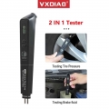 New Accurate Oil Quality Brake fluid tester Tire Pressure testing Pen 2 IN 1 Diagnostic TPMS Car Auto Tester Tire Pressure Gauge