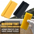 1PC Yellow Black Turbo Squeegee Car Wrap Window Tint Tool Water Remover Automotive Care Vehicle Wrapping Removal Tools|Sponges,