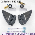 Car Front Door Tweeter Cover Speaker For Bmw F22 F23 2 Series Loudspeaker Horn Modification Sticker Decoration Original Upgrade
