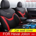 Leather Car Seat Cover For Haval Jolion 2021 Colour Track Detail Style Protector Salon Airbag Compatible Interior Accessories -