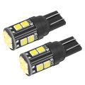 2Pcs New T10 W5W WY5W 168 921 501 2825 Super Bright LED Car Interior Reading Dome Lights Auto Parking Lamp Wedge Tail Side Bulbs