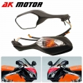 Motorcycle Collapsible Rear View Rearview Side Mirrors Signal LED Light For HONDA CBR1000RR CBR1000 2008 2012 08 09 10 11 12|Sid