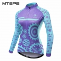 MTSPS Women Cycling Jersey Mtb Bicycle Clothing Ciclismo long sleeves Jersey road riding shirt road bike cycling clothing|women