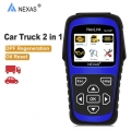 NEXAS NL102P Car+Truck Scanner 2 in 1 Diesel Car Diagnostic Tool OBD2 Auto Scanner Fault Code DPF Oil Reset for Volvo Daf Iveco|