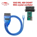 Vag Com Kkl 409.1 Obd Obd2 Car Diagnostic Kkl 409 Interface Cable With Ch340t Chip For Vw/audi/skoda/seat Vag-com Scanner Tool -