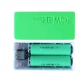 5600mah 2x 18650 Usb Power Bank Battery Charger Case Diy Box For Iphone Smart Phone Mp3 Electronic Mobile Charging Car Charger #