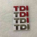 1X New metal TDI Badge Emblem Decal Stickers Logo for Polo Golf Jetta Passat b5 b6 GTI Touran Bora Car styling