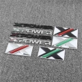 Original 3D Car Metal X XPOWER Logo Stickers Decals For MG 5 6 ZS EV GS 350 360 HS EZS Car Rear Trunk Body Emblem Badge Styling