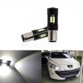 2x Canbus P21/5w Led Car 1157 Bay15d Projector Lights For Peugeot 408 308 3008 Rcz Led Drl Daytime Running Lamp - Signal Lamp -