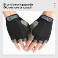 Cycling Anti slip Anti sweat Men Women Half Finger Gloves Breathable Anti shock Sports Gloves Bicycle Glove Bike Equipment|Cycli