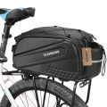 Lixada 13L Multifunctional Bicycle Rear Seat Bag Outdoor Cycling Bike Rack Bag Rear Trunk Pannier Backseat Bag Handbag|Bicycle B