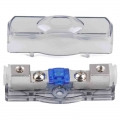 Car Audio 60 AMP Mini ANL Fuse Holder Block 4/8 GA IN 4/8 GA OUT with Fuse|Fuses| - ebikpro.com