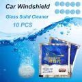 5/10 Pcs Car Windshield Glass Solid Cleaner Solid Wiper Washer Auto Window Cleaning Fine Seminoma Wiper Car Accessories|Windshie