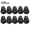 10Pcs M5 Motorcycle Screw Nut 5mm Metric Rubber Well Nut Black for Windscreen Fairing Cowls Motorbike Off road Car Accessories|N