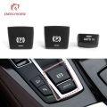 Car Electronic Handbrake Parking Brake P Button Switch Cover For F10 F07 F02 Parking Brake Switch Auto H Button Replacement