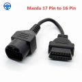 For Mazda 17pin To 16pin Obd2 Obd Ii Cable Connector Cable For Mazda 17 Pin Connect Adapter - Diagnostic Tools - O