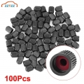 100pcs Tire Stem Valve Caps With O Rubber Ring, Universal Stem Covers For Car Suv Bicycle Trucks Motor, Airtight Seal Heavy Duty