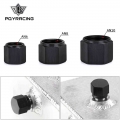 Aluminum AN6 AN8 AN10 Adapter Female Flare End Cap Plug Tube Nut 6 AN 8 AN 10 AN Fitting 1PC / 2PCS / 5PCS|Fuel Supply & Tre