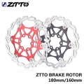 Ztto Bicycle Disc Brake Floating Rotor 180mm 160mm Stainless Steel Brake Disc Compatible Metallic Pads For Mtb Xc Road Bike - Bi