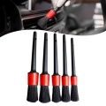 5pcs Car Cleaning Detailing Brush Set Car Brushes Car Interior Exterior Air Outlet Vents Detail Brush Cleaning Car Wheel Tire|Sp