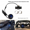 Motorcycle KOSO Water Temperature Mini Meter For XMAX250 300 NMAX CB 400 CB500X Sensor Water Temp Adapter Scooter And Racing|Ins