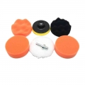 7 Pcs/set Car Polishing Pad 3 Inch Sponge Buffing Waxing Boat Car Polish Buffer Drill Wheel Polisher Removes Scratches - Polishi