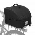 LIXADA Insulated Bike Cooler Bag Zip Food Delivery Bike Rear Panniers Reflective Rear Saddle Bag Shoulder Bag Thermal Cooler Bag