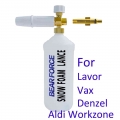 Foam Generator Foam Nozzle Snow Foam Lance Foam Cannon Car Foam Wash Sprayer For Lavor Vax Denzel Aldi Workzone Pressure Washer