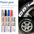 Waterproof Paint Pen Car Paint Pen Care Car Wheel Tire Oily Mark Pen Auto Rubber Tyre Tread Metal Permanent Paint Marker 2021|G