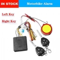 1Set Motorcycle Theft Protection Remote Activation Motorbike Alarm Accessories With Remote Control + Left key Or Right Key|Theft