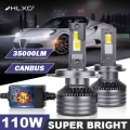 Hlxg H4 Led Canbus 20000lm Luces Led H8 H9 H11 9012 H7 Led Hb3 9005 9006 Hb4 Led Headlight Bulbs 6000k 12v Car Light Auto Lamp -