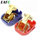 1 Pair + - Electrode Quick Release Lift Off Connector Clamps Car Battery Terminals For Car Caravan Boat Moto - Batteries & A