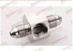 Stainless Steel AN 3 AN3 Male Male With Union 1/8" NPT Side Port Adapter|Fuel Supply & Treatment| - ebikpro.co