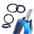 Risk 1.5inch Bike Headset Base Spacer Crown Race Bike Headset Washer Bicycle Parts 29.9mm Tapered Fork Straight Fork 45 Degree -