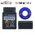 Mini Hh Obd Elm327 V2.1 Bt Code Reader Scan Tool Check Engine Super Elm 327 V1.5 Wifi / 2.1 Bt Obd2 Obdii Car Diagnostic Scanner